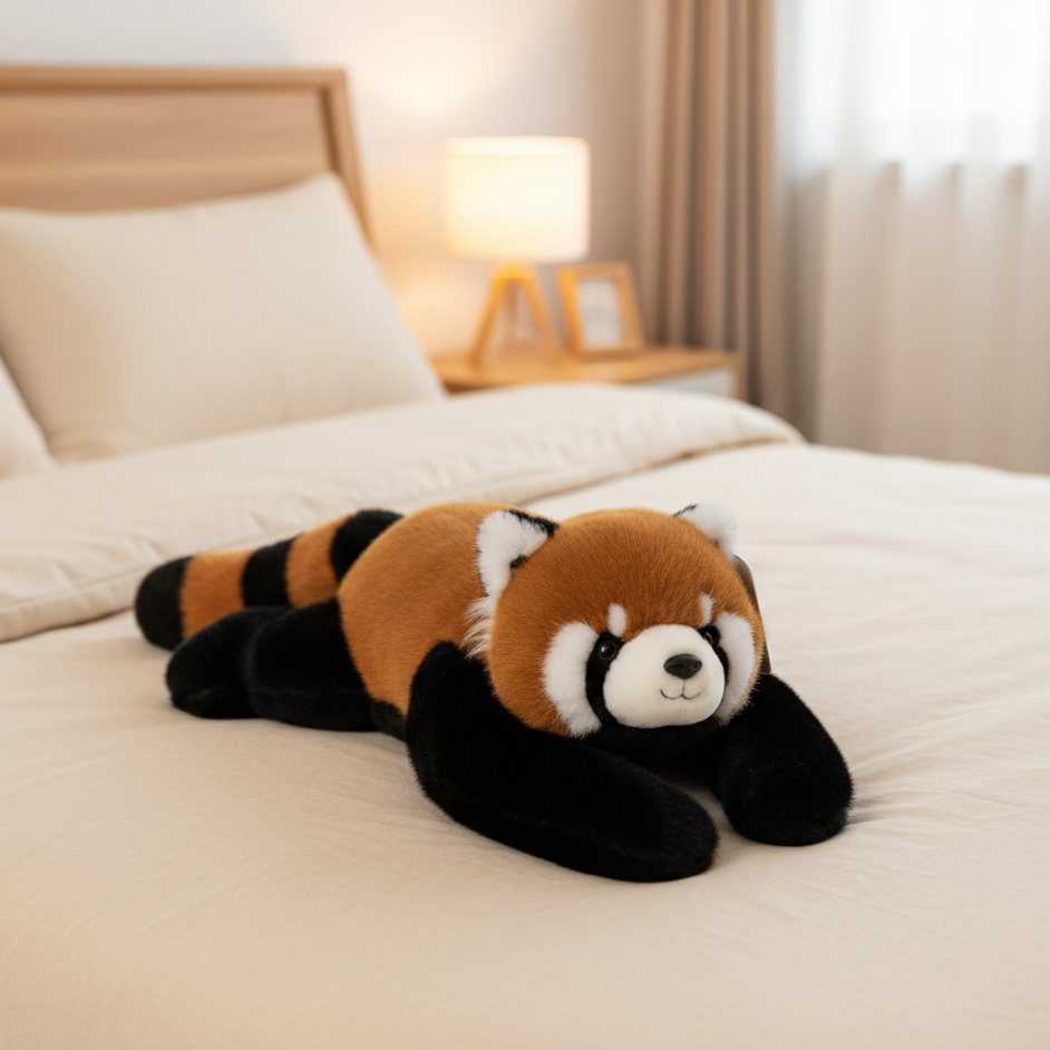 Avec son design adorable et son poids parfaitement réparti, notre peluche lestée panda roux coche toutes les cases pour profiter d’un moment d apaisement. Offrez là à un proche anxieux, à votre enfant sensible ou à vous-même. Parce qu’on mérite tous un cocon de douceur, chaque jour.
Ne vous fiez pas à sa petite bouille malicieuse… ce panda lesté est un vrai concentré de douceur et de réconfort. Son poids subtilement réparti agit comme une étreinte bienfaisante, idéale pour apaiser l’agitation intérieur